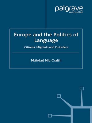 cover image of Europe and the Politics of Language